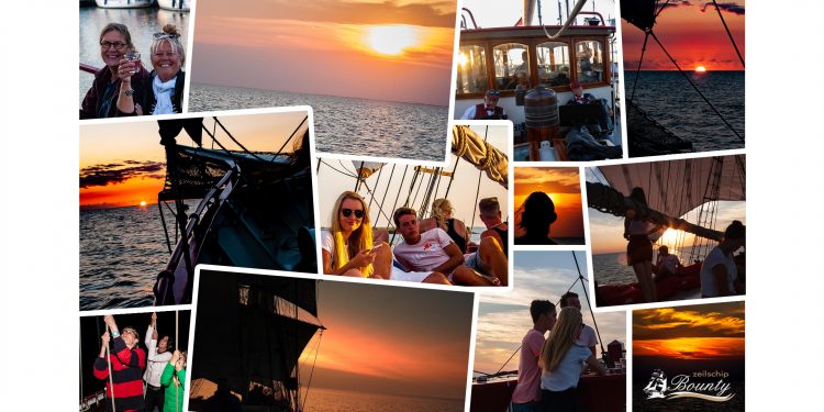 zeilschipbounty_collage sunset cruise zeilschipbounty collage sunset cruise