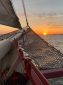Markerwadden Sunset Natuurmonumenten Zeilschip Bounty