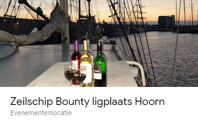 Zeilschip Bounty Ligplaats Hoorn