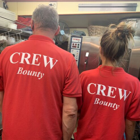 Bounty Crew Vrijwilliger Zeilschip