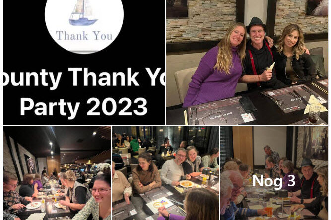 Bounty Thankyou Party
