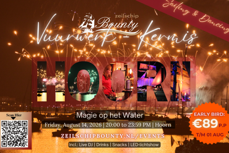 Vuurwerk Kermis Hoorn Zeilschip Bounty